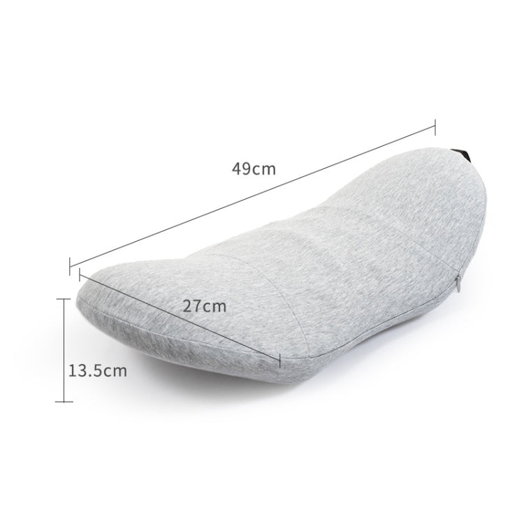Memory Foam Lumbar Spine Cushion Pregnant Women Sleeping Lumbar Pillow(Pink)