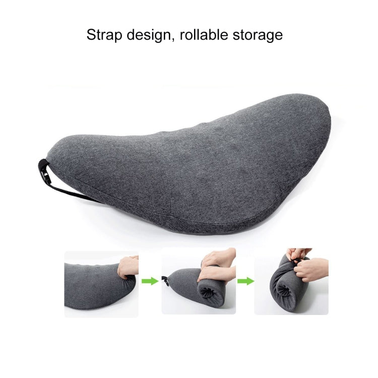 Memory Foam Lumbar Spine Cushion Pregnant Women Sleeping Lumbar Pillow(Pink)