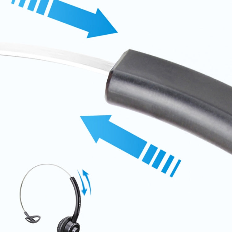 VT200 Single Ear Telephone Headset Operator Headset With Mic,Spec: Crystal Head 6-wire Sequence