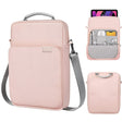 Vertical Laptop Bag Handheld Shoulder Crossbody Bag, Size: 13 Inch(Pink) - free shipping - PMC TechLife - Order now!