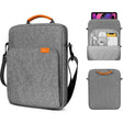 Vertical Laptop Bag Handheld Shoulder Crossbody Bag, Size: 9.7-11 Inch(Light Gray) - 10 - 11 inch by PMC TechLife | Online Shopping South Africa | PMC TechLife | Buy Now Pay Later Mobicred