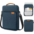 Vertical Laptop Bag Handheld Shoulder Crossbody Bag, Size: 9.7-11 Inch(Dark Blue) - 10 - 11 inch by PMC TechLife | Online Shopping South Africa | PMC TechLife | Buy Now Pay Later Mobicred