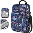 Vertical Laptop Bag Handheld Shoulder Crossbody Bag, Size: 9.7-11 Inch(Blue) - 10 - 11 inch by PMC TechLife | Online Shopping South Africa | PMC TechLife