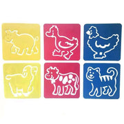 Children DIY Drawing Stencil Colorful Hollow Copy Board(H-01)