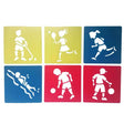 Children DIY Drawing Stencil Colorful Hollow Copy Board(H-04) - Art Supplies by PMC TechLife | Online Shopping South Africa | PMC TechLife | Buy Now Pay Later Mobicred