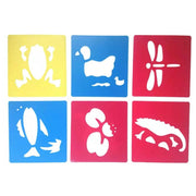 Children DIY Drawing Stencil Colorful Hollow Copy Board(H-06)