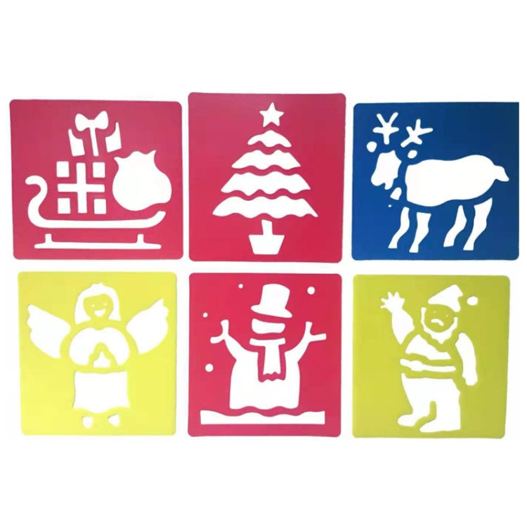 Children DIY Drawing Stencil Colorful Hollow Copy Board(H-07)