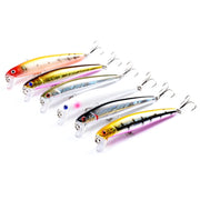 5 PCS M0205 9.6cm/9.8g Minnow Bionic Fake Bait Plastic Floating Hard Bait(4)