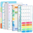 A6 6 Hole Budget Book Loose-leaf Replacement Core Handbook Insert,Spec: Kit 1 - Notebooks by PMC TechLife | Online Shopping South Africa | PMC TechLife