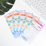 A6 6 Hole Budget Book Loose-leaf Replacement Core Handbook Insert,Spec: 3 In 1