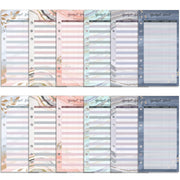 60 Sheets Cash Budget Card Loose-leaf Bookkeeping Replacement Core(Gold Leaf)