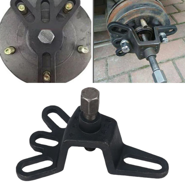 RUICHI Tricycle Brake Drum Removal Tool Motorcycle Repair Tool(Black)