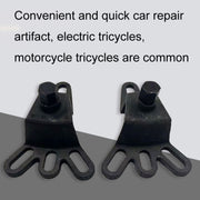 RUICHI Tricycle Brake Drum Removal Tool Motorcycle Repair Tool(Black)
