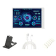 3.5 Inch IPS View All Computer Monitor USB Chassis Vice Screen Set 1 (White) - Gadget by PMC TechLife | Online Shopping South Africa | PMC TechLife | Buy Now Pay Later Mobicred