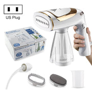 1600W  Handheld Folding Iron Mini Steam Iron, Color: White Single Gear(US Plug)