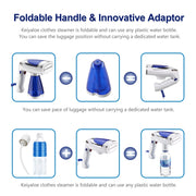 1600W  Handheld Folding Iron Mini Steam Iron, Color: White Single Gear(UK Plug)