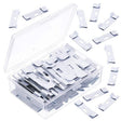 12 PCS / Set Venetian Blinds Metal Clip Hanging Piece Curtain Accessories(White) - Curtain Decorative Accessories by PMC TechLife | Online Shopping South Africa | PMC TechLife | Buy Now Pay Later Mobicred
