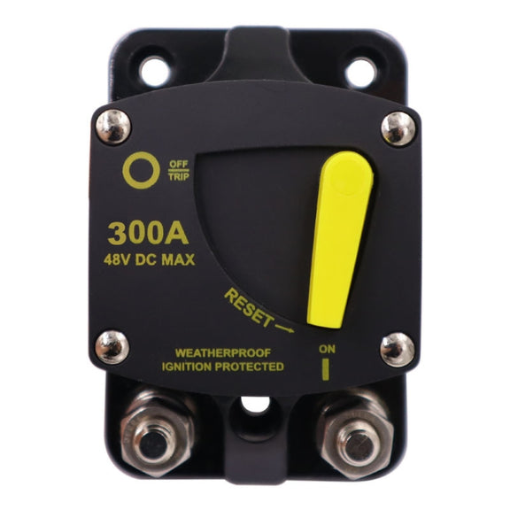 300A CB6 Car RV Yacht Audio Restore Insurance Holder Switch