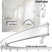 Model Steel Rail Bending Curtain Rail Flexible Guide Set, Size: 5m