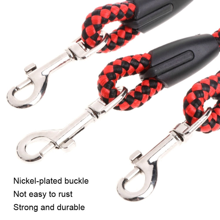 140cm 3 In 1 Leash Multi-head Dog Walking Rope(Blue)