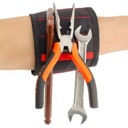 Electric Woodworking Multifunctional Powerful Magnetic Wrist Strap, Style: Five Rows Blue