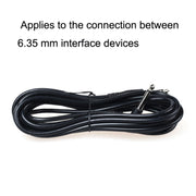 5PCS Bayse Folk Audio Noise-reducing Guitar Connecting Wire, Size: 5m