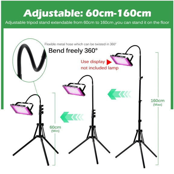 1.6m Live Photography Light Stand Thickened Anti-folding Tripod With 30cm Hose