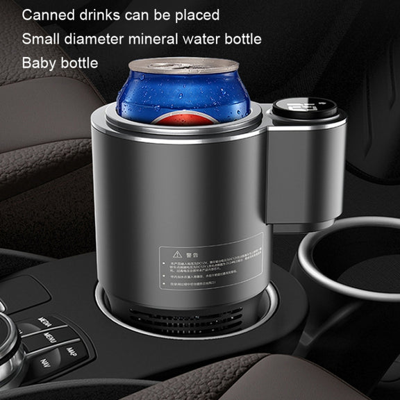 Car Digital Display Fast Cooling and Heating Cup, Style: Generation 1 Black