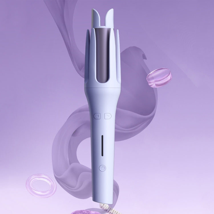 RD-2118 32mm Intelligent Induction Automatic Curling Iron Electric Rotary Automatic Hair Curler, CN Plug(Purple)