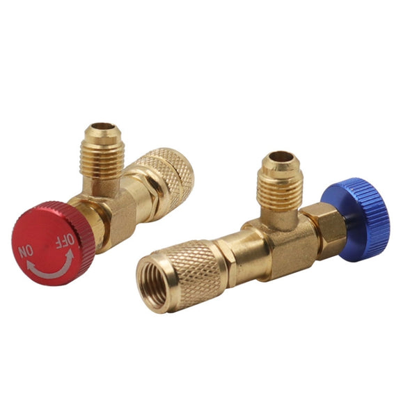 Air Conditioner Fluoridation Safety Valve Refrigerant Filling Connector(Side R22 Bottom R22)