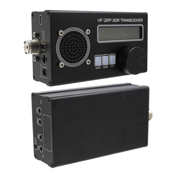Mini 8 Band SSB/CW QRP Transceiver For Ham Radio, Style: Host + Hand Mi  + US