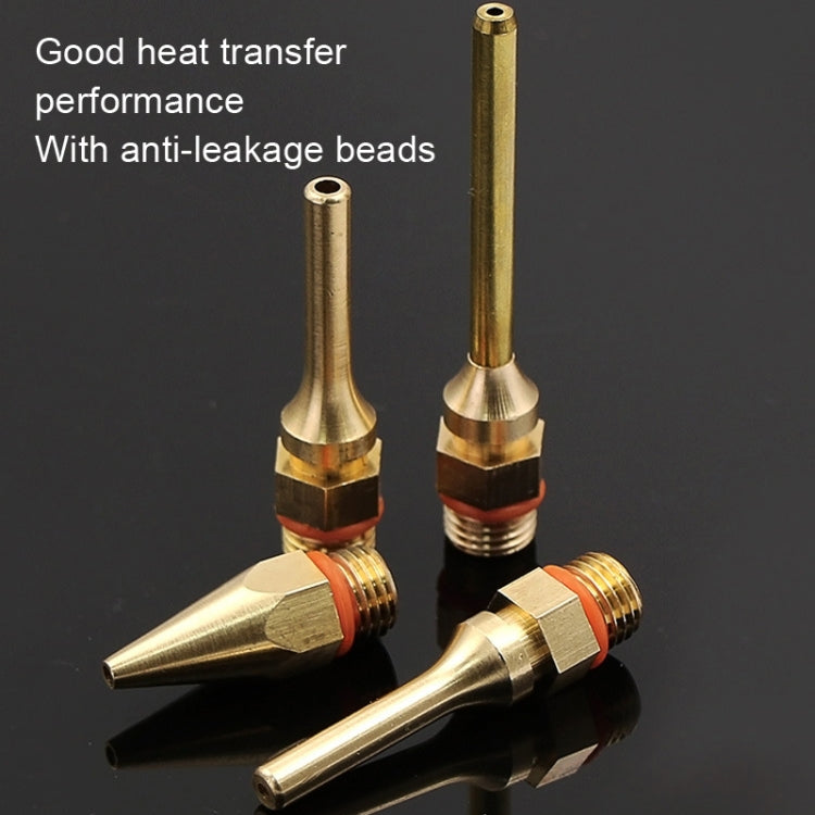 Hot Melt Glue Tool Copper Nozzle Fine Hole Dispensing Head, Size: 3.0x50mm