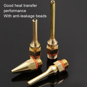 Hot Melt Glue Tool Copper Nozzle Fine Hole Dispensing Head, Size: 3.0x50mm