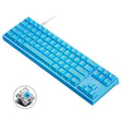 Dark Alien K710 71 Keys Glowing Game Wired Keyboard, Cable Length: 1.8m, Color: Blue Green Shaft - free shipping - PMC TechLife - Order now!