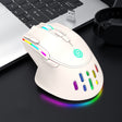K-Snake BM520  9-button 3200DPI 2.4G RGB Wireless Dual-mode Gaming Mouse(White) - Wireless Mice by K-Snake | Online Shopping South Africa | PMC TechLife | Buy Now Pay Later Mobicred