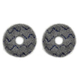 For Ecovacs Deebot N9+ 2pcs Robot Vacuum Cleaner Steam Mop Cloth(Ripple) - free shipping - PMc TechLife - Order now!