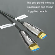 HDMI 2.0 Male To HDMI 2.0 Male 4K HD Active Optical Cable, Cable Length: 100m