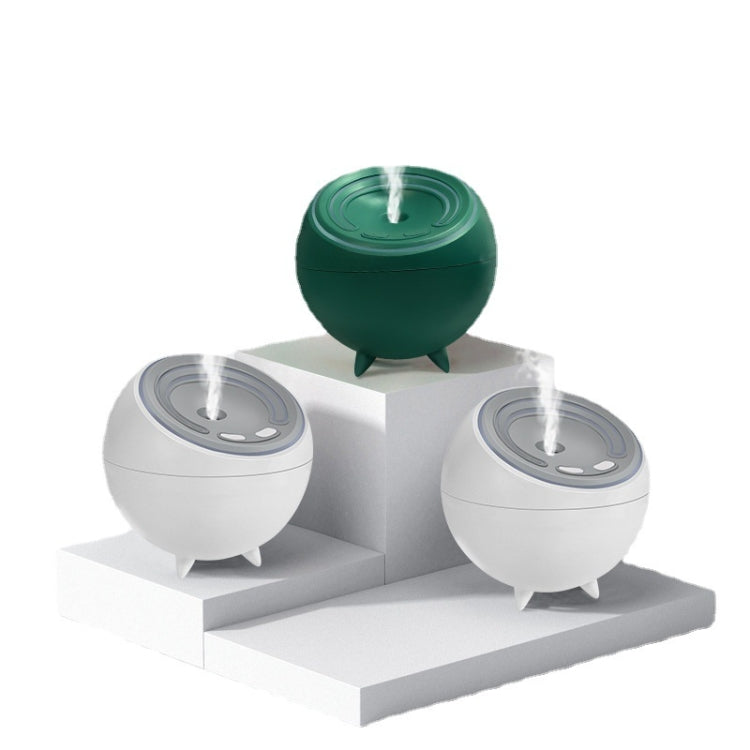 X-H05 250 ml Water Tank Small Humidifier USB Plug-in Sprayers With Night Light(Green)