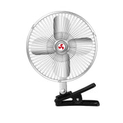 Car Powerful Fixing Clip Cooling High Wind Power Electric Fan, Specification: 8 inch Metal 24V
