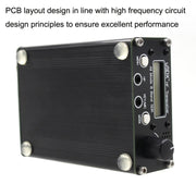 Usdr Usdx + V2 Plus 8 Band SDR Full Mode HF SSB QRP High Frequency Transceiver, Spec: US Plug