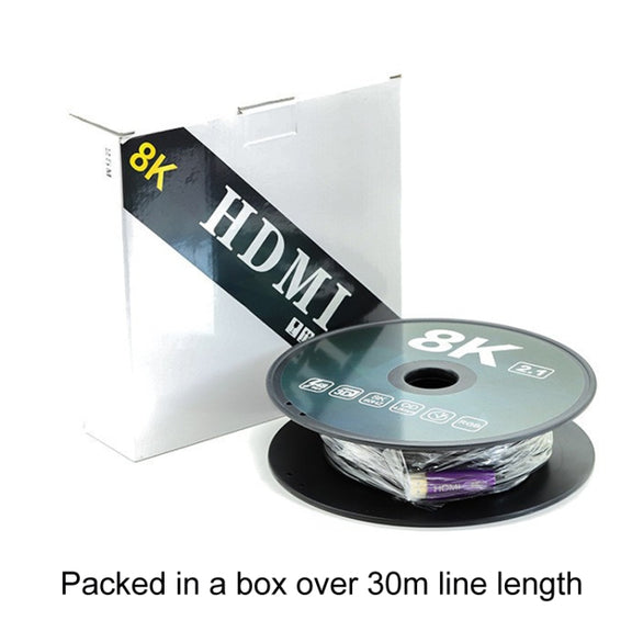 HDMI 2.1 8K 60HZ HD Active Optical Cable Computer Screen Conversion Line, Cable Length: 10m
