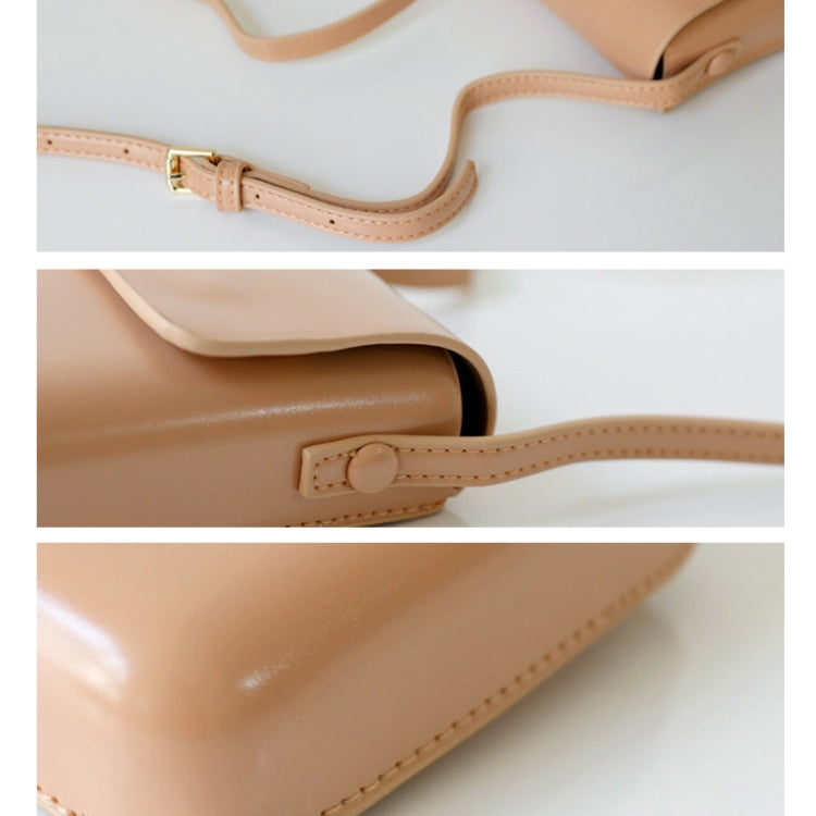 Fashion Versatile Vertical Models Single Shoulder Crossbody Mobile Phone Bag, Color: Red