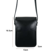 Fashion Versatile Vertical Models Single Shoulder Crossbody Mobile Phone Bag, Color: Zebra Pattern