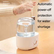 Large Capacity Humidifying Aromatherapy Machine Home Automatic Fragrance Sprayer With Night Light(White)