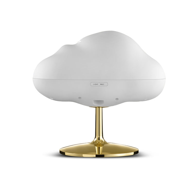 270ml Cloud Aroma Diffuser Humidifier  USB Table Lamp(Silver Bottom)