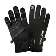HUNTRANGE A022 Outdoor Water-resistant Touch Screen Riding Keep Warm Gloves, Size: S(Black)