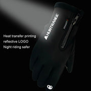 HUNTRANGE A022 Outdoor Water-resistant Touch Screen Riding Keep Warm Gloves, Size: XXL(Black)