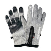 HUNTRANGE A022 Outdoor Water-resistant Touch Screen Riding Keep Warm Gloves, Size: M(Gray)