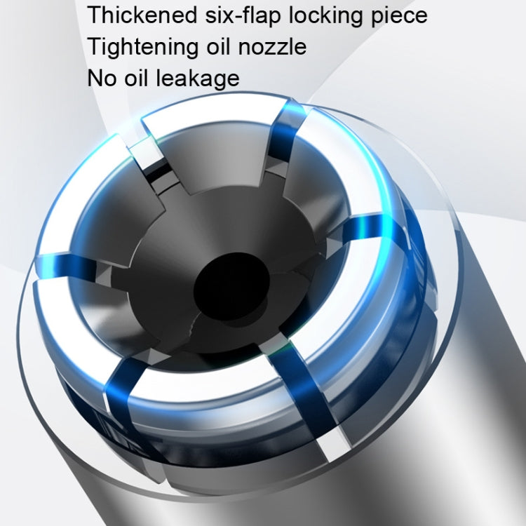 PC002 Lock Clamp Type High Pressure Grease Nozzle, Style: Butter Mouth+80cm Hose