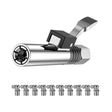 PC002 Lock Clamp Type High Pressure Grease Nozzle, Style: Butter Mouth+10 90 Degrees Heads - free shipping - PMC TechLife - Order now!